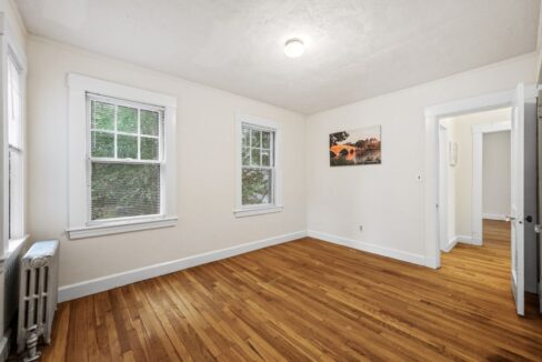 7 Oliver Rd Watertown MA 02472 Unit 1 Front Bedroom View