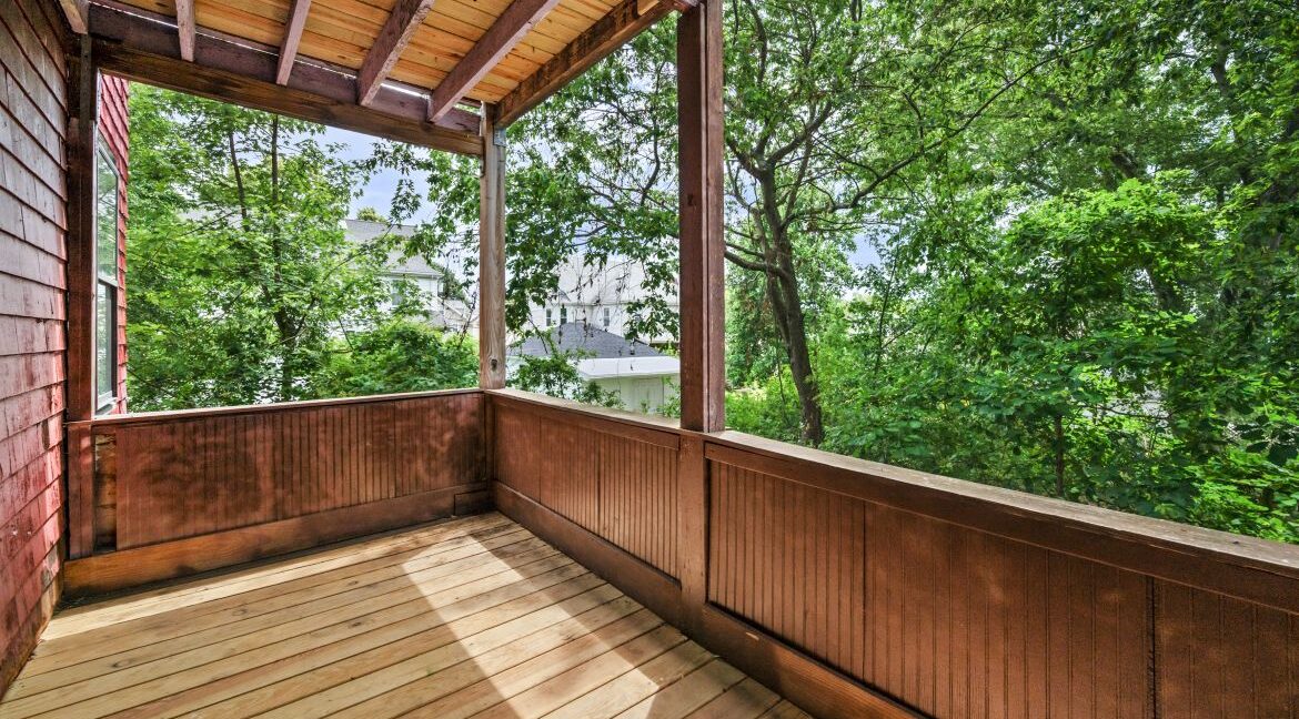 7 Oliver Rd Watertown MA 02472 Covered Back Porch