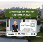 Image titled "Cambridge MA Market September 2026" with a photo of the Charles River in Cambridge and the Boston skyline on the horizon.